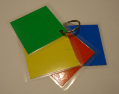 My home-made voting flashcards